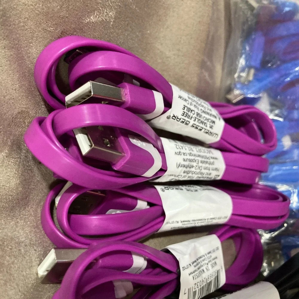 Lot of 28 Wireless Gear 3’ micro USB cables